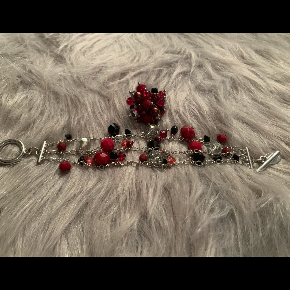 WHBM Matching Bracelet and Ring